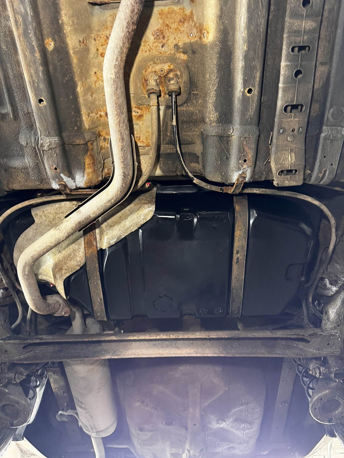 Топливный бак Kia Rio 3 пластик 2011-2017 г.в. (bolt-on)