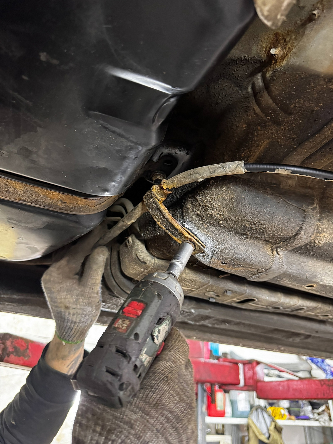 Топливный бак Kia Rio 3 пластик 2011-2017 г.в. (bolt-on)